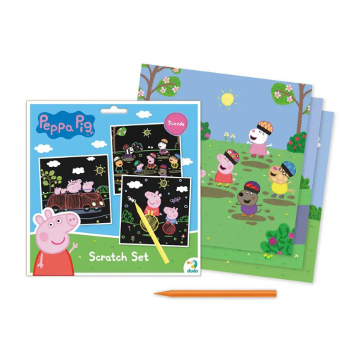 Zdrapka artystyczna Świnka Peppa 200185